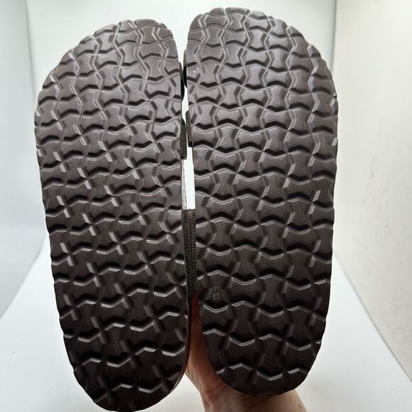 CUSHIONAIRE Women's Cork Footbed Sandal With +Comfort 9 WIDE BROWN RUGGED - Picture 5 of 7